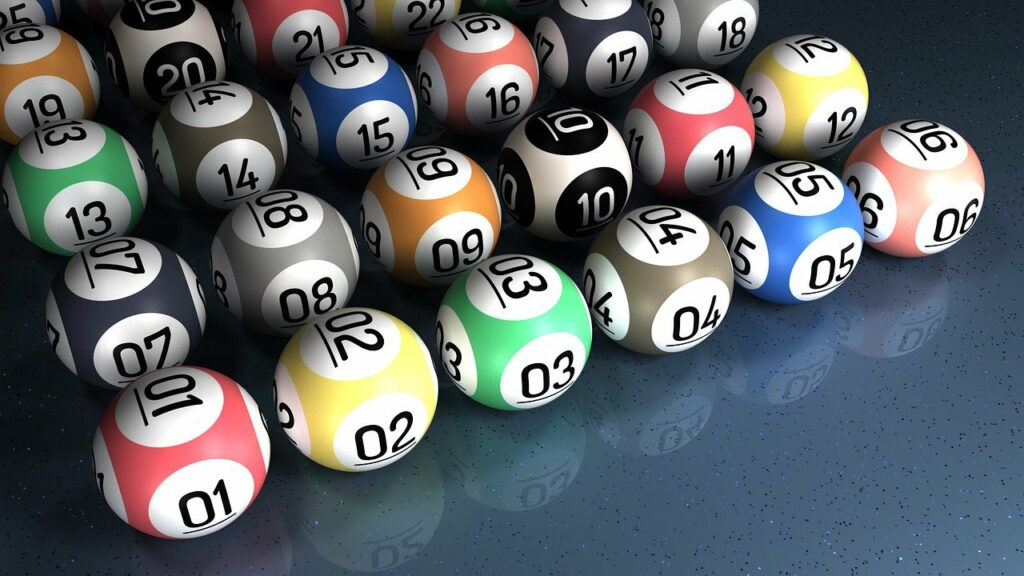 Lottery bingo balls